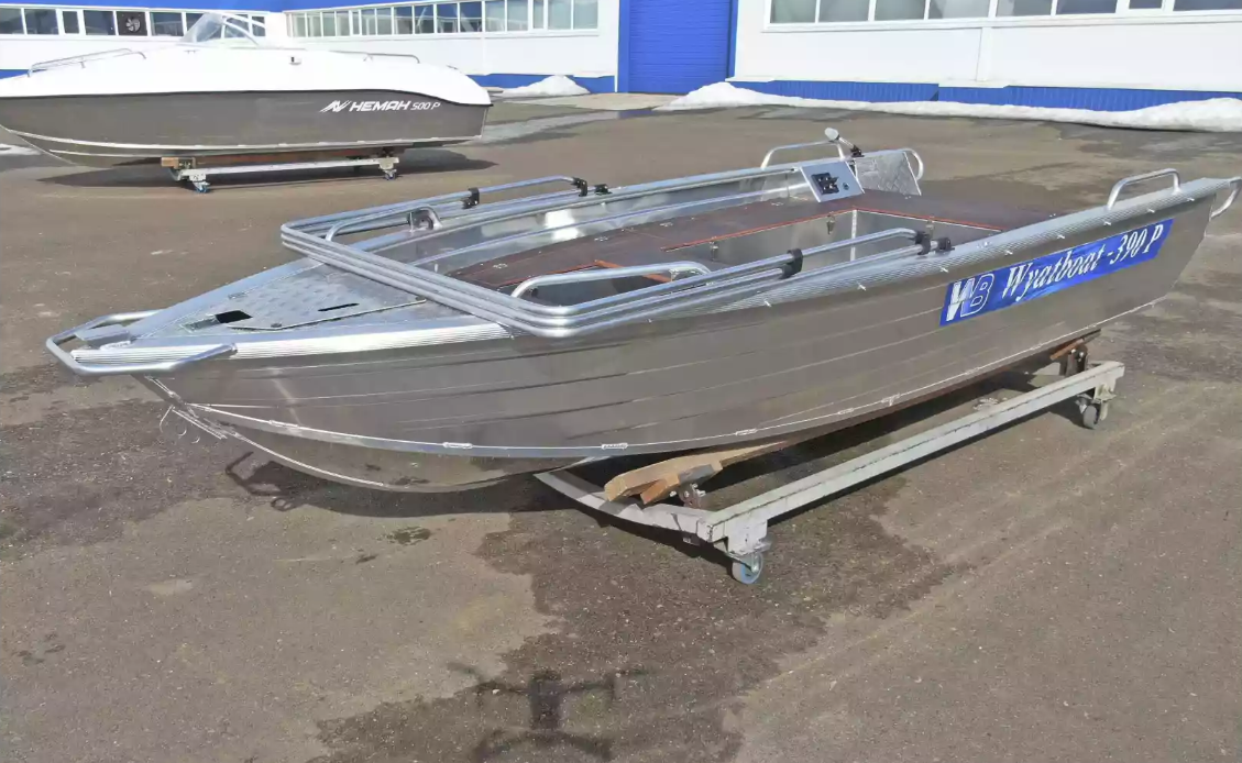 Алюминиевая лодка Wyatboat-390РМ в Магнитогорске