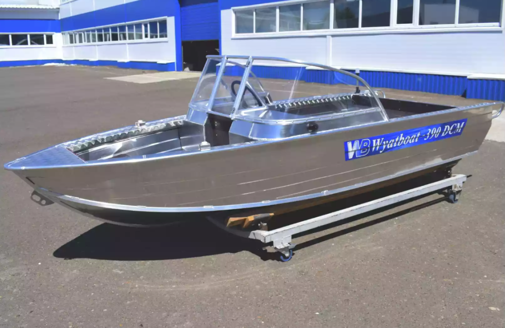 Алюминиевая лодка Wyatboat-390 DCM в Магнитогорске