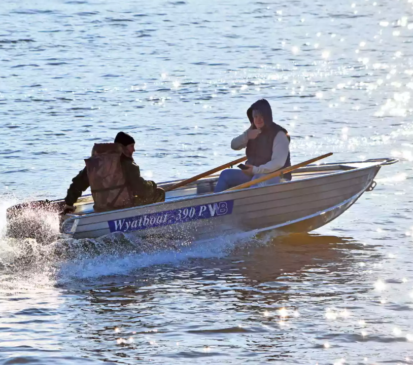 Алюминиевая лодка Wyatboat-390 P в Магнитогорске