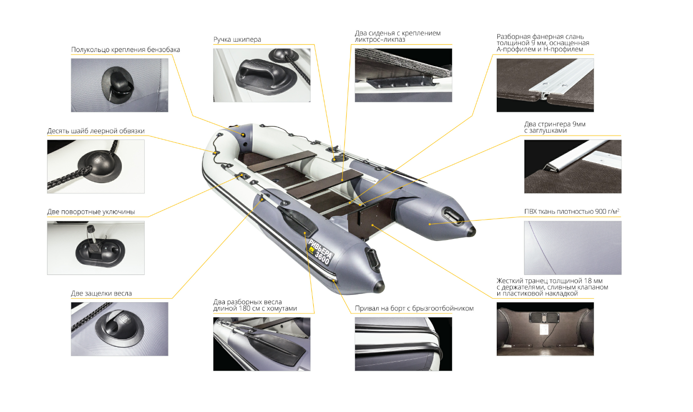 Лодка Ривьера Компакт 2900 СК в Магнитогорске