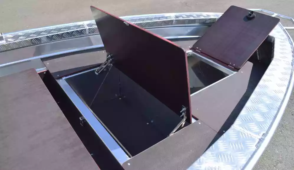 Алюминиевая лодка Wyatboat-390Р Fish в Магнитогорске