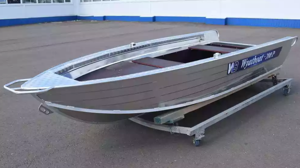 Алюминиевая лодка Wyatboat-390Р Fish в Магнитогорске