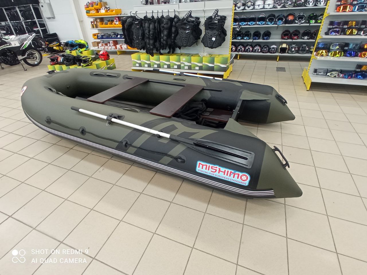 Лодка MISHIMO RIVER JET 430 под водомет в Магнитогорске