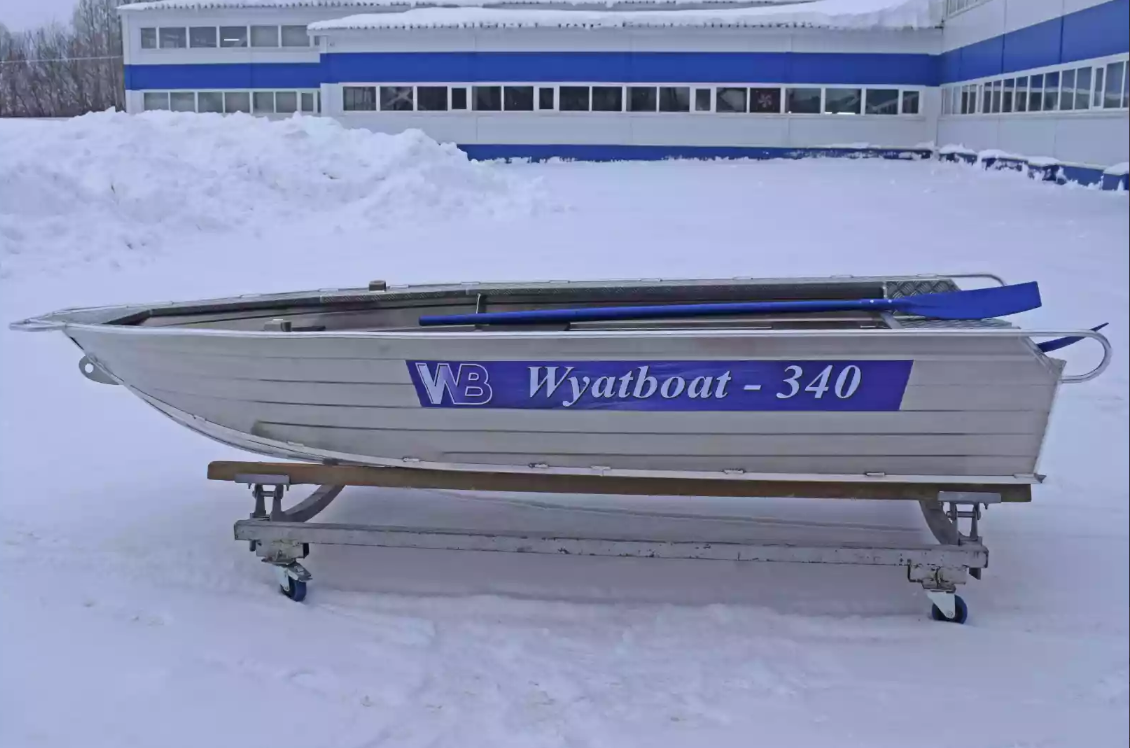 Алюминиевая лодка Wyatboat-340 Р в Магнитогорске