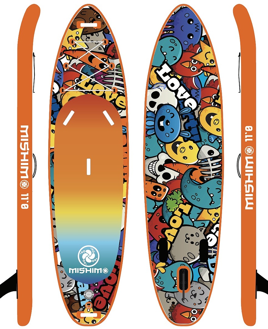 SUP (САП) Доска MISHIMO CRAZY-LINE 9.5’ (305см) в Магнитогорске