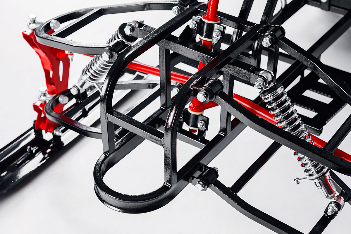 Лыжный модуль IKUDZO с подогревом ручек металлические лыжи в Магнитогорске