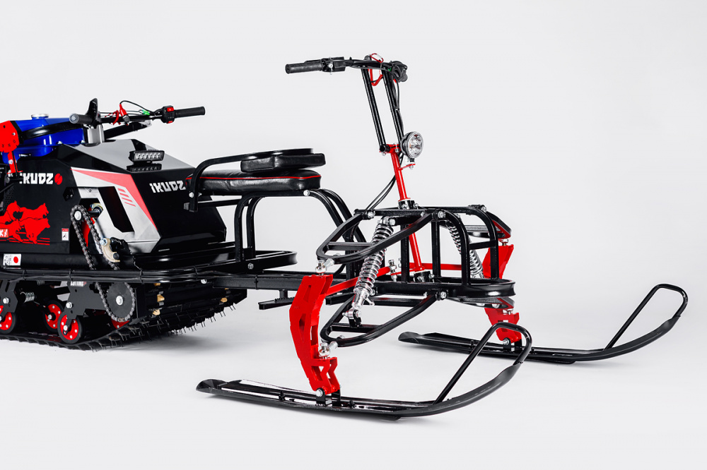 Лыжный модуль IKUDZO с подогревом ручек металлические лыжи в Магнитогорске