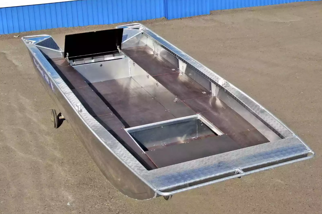 Алюминиевая лодка Wyatboat-490 Jonboat в Магнитогорске