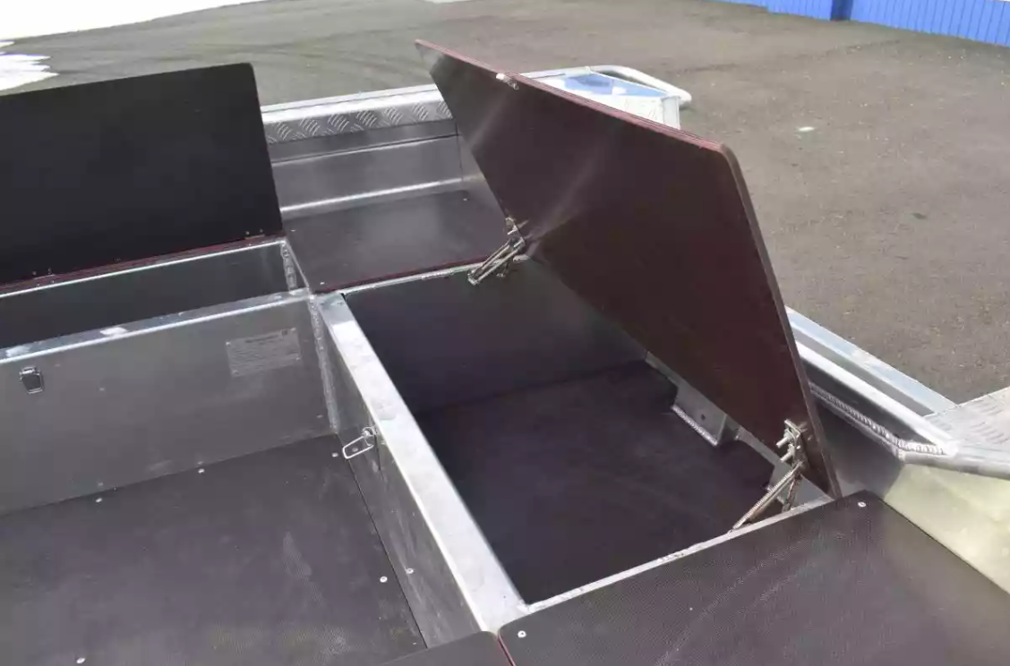 Алюминиевая лодка Wyatboat-490 Jonboat в Магнитогорске