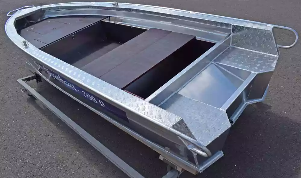 Алюминиевая лодка Wyatboat-390Р Fish в Магнитогорске