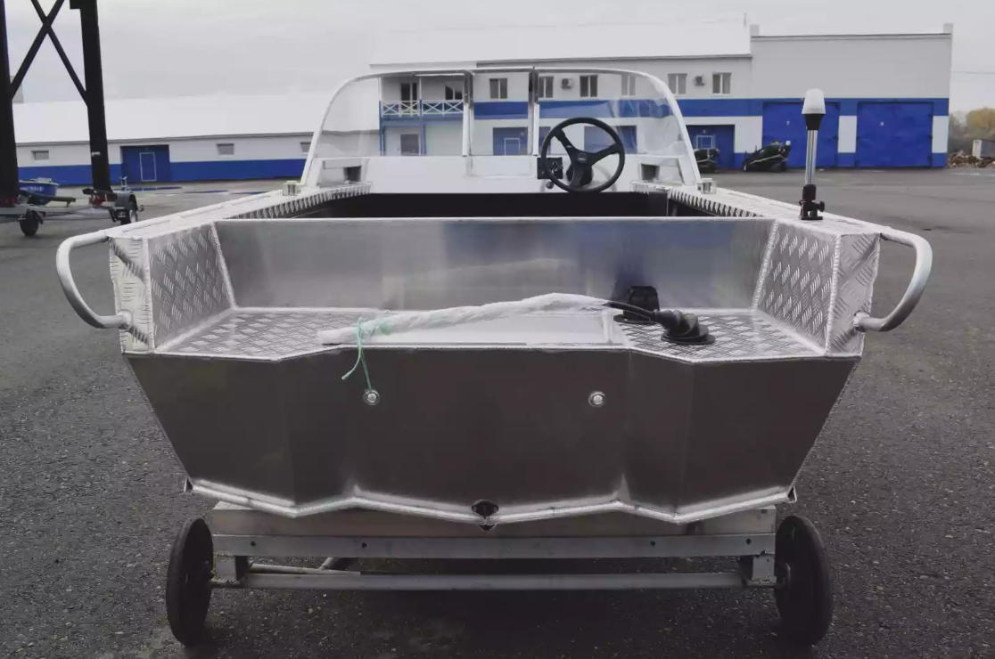 Алюминиевая лодка Wyatboat-390 Pro в Магнитогорске