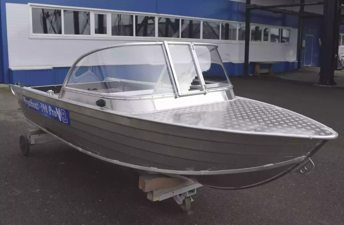 Алюминиевая лодка Wyatboat-390 Pro в Магнитогорске