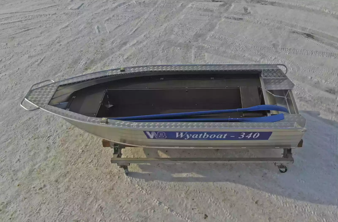 Алюминиевая лодка Wyatboat-340 РМ в Магнитогорске