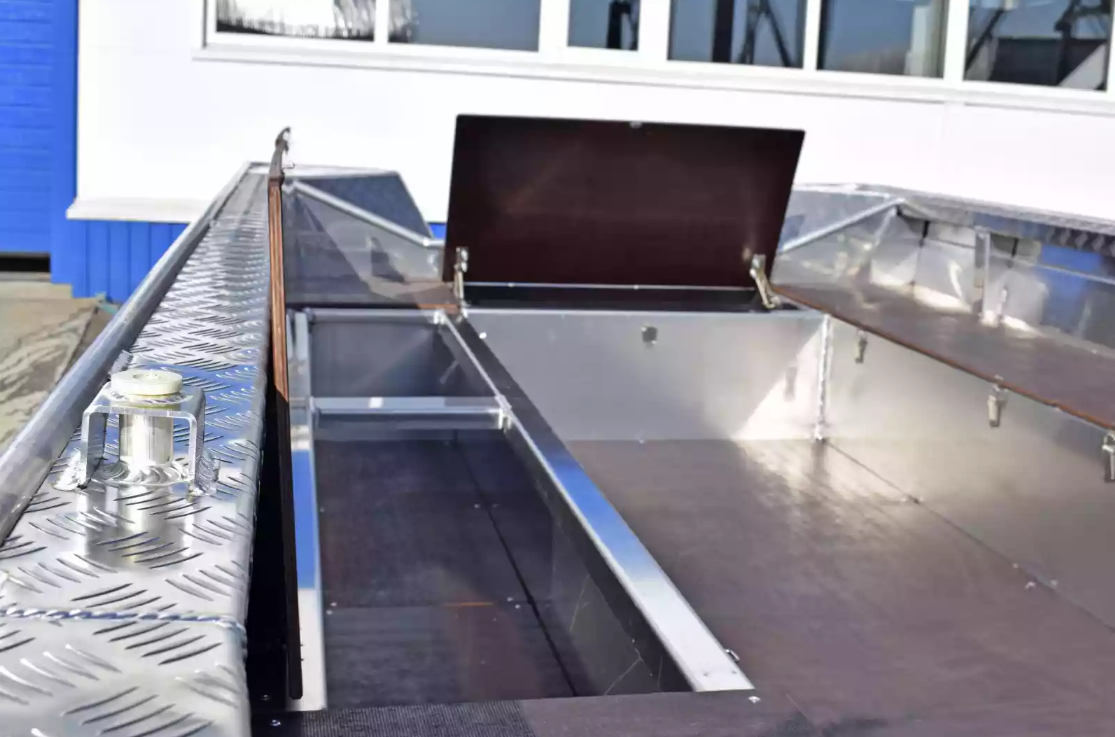 Алюминиевая лодка Wyatboat-490 Jonboat в Магнитогорске