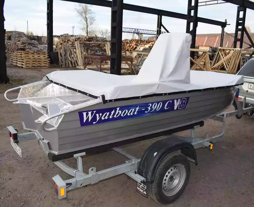 Алюминиевая лодка Wyatboat-390 C в Магнитогорске