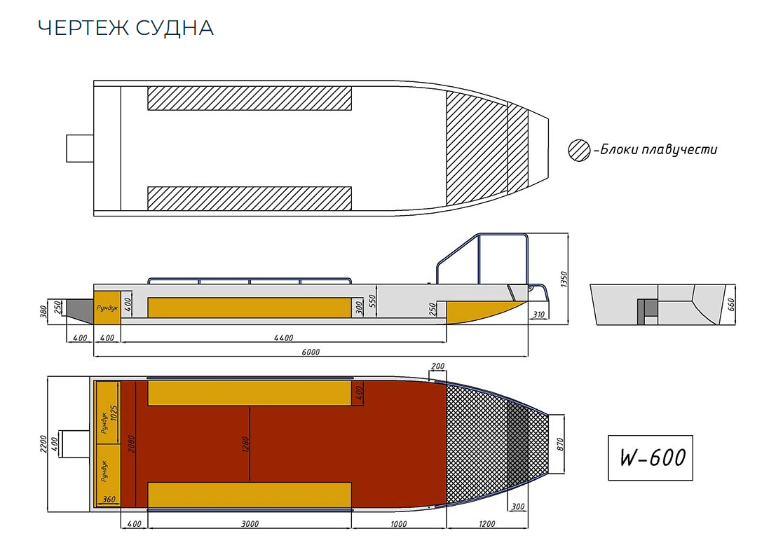 Алюминиевая лодка Wyatboat-600 в Магнитогорске