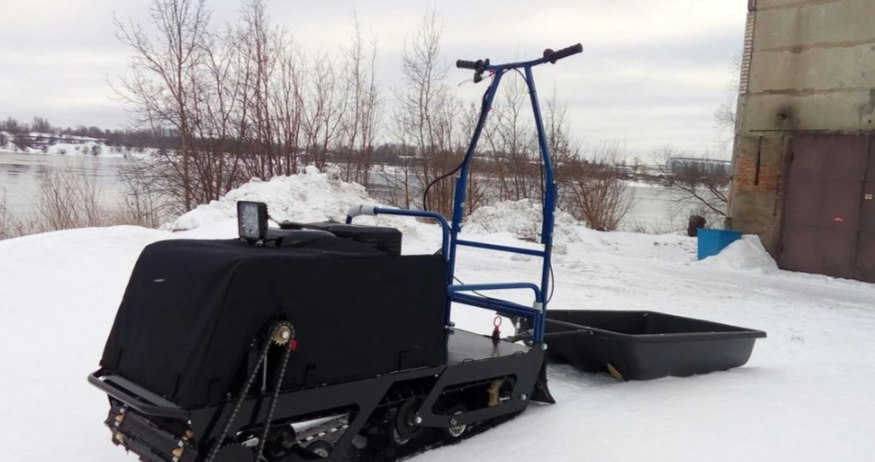 Мотобуксировщик ЮКОН 500 ЛОНГ 18.5 л.с. в Магнитогорске