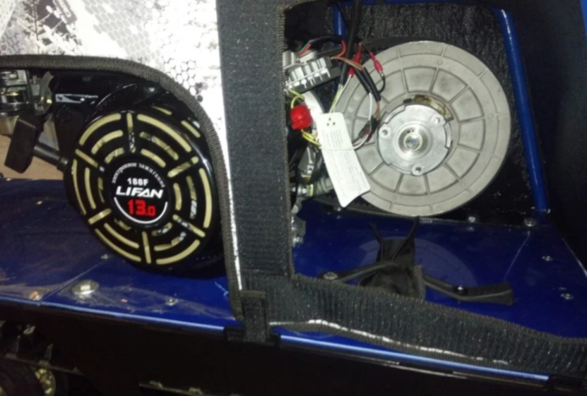 Мотобуксировщик ЮКОН 500 ЛОНГ 18.5 л.с. в Магнитогорске