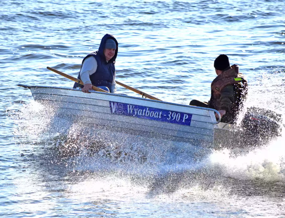 Алюминиевая лодка Wyatboat-390 P в Магнитогорске
