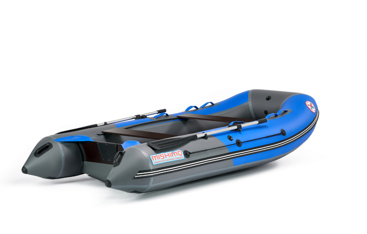 КОМПЛЕКТ ЛОДКА MISHIMO PRO 350 + ЛОДОЧНЫЙ МОТОР MARLIN MP 9.9 (15) AMHS PROLINE в Магнитогорске