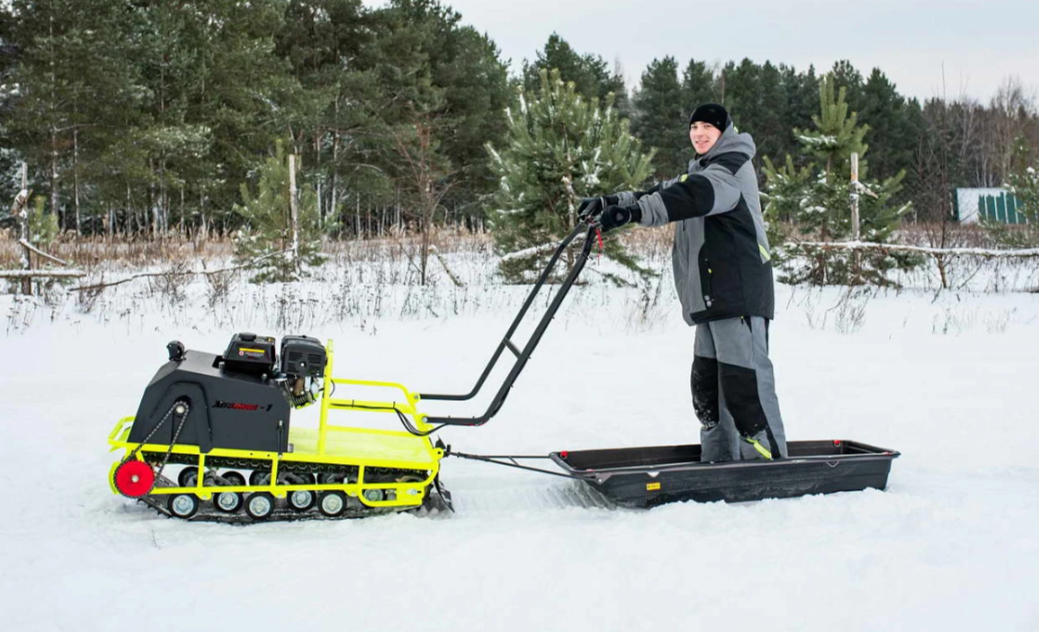 Мотобуксировщик Бурлак ХОЗЯИН-1 (капот металл) в Магнитогорске