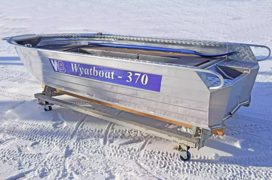 Алюминиевая лодка Wyatboat-370 РМ в Магнитогорске