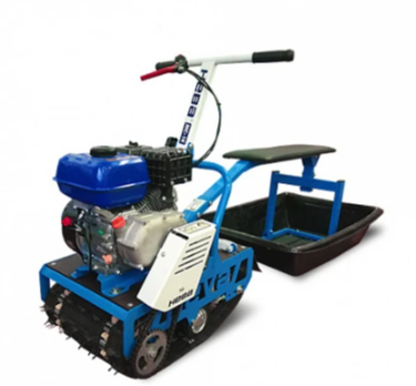 Мотобуксировщик НЕВА МС-1К с санями и сиденьем в Магнитогорске