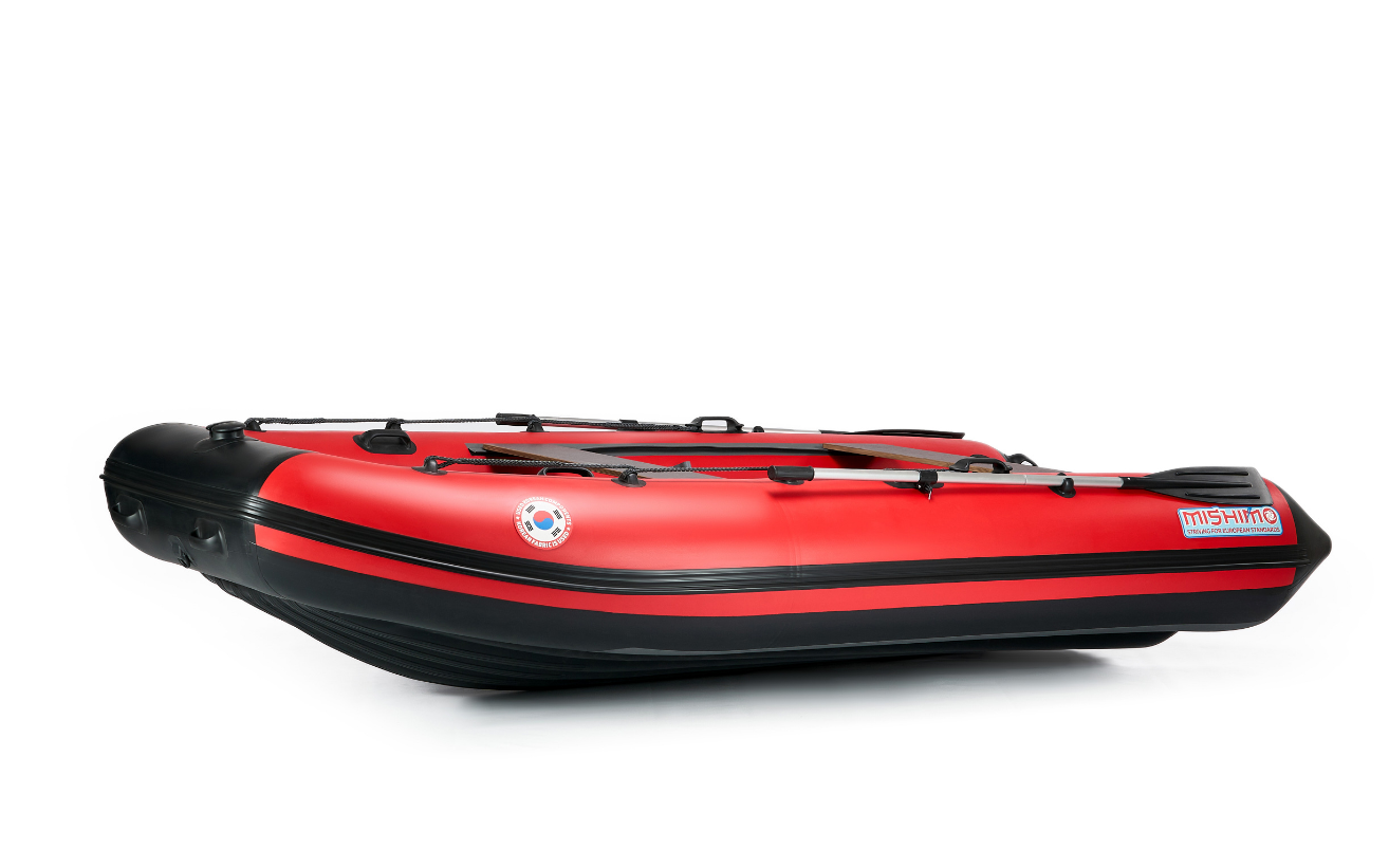 КОМПЛЕКТ ЛОДКА MISHIMO RAPID 380 PRO+ ЛОДОЧНЫЙ МОТОР MARLIN MP 9.9 (20) AMHS PROLINE FORCE в Магнитогорске