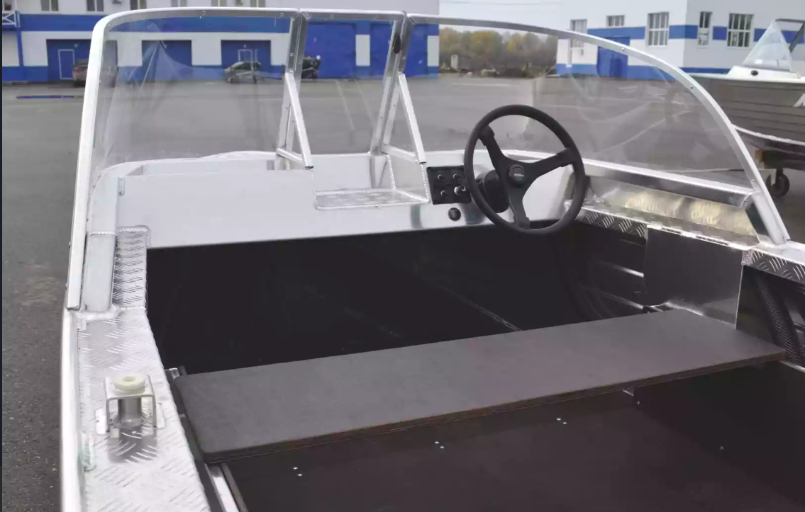 Алюминиевая лодка Wyatboat-390 Pro в Магнитогорске