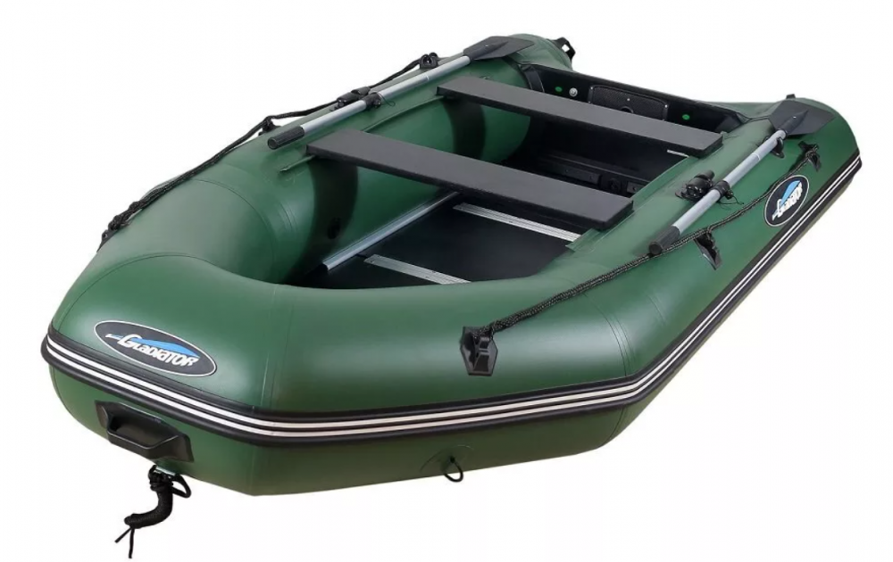 МОТОРНО-ГРЕБНАЯ ЛОДКА ПВХ GLADIATOR A 320 ТК С ФАНЕРНЫМ ПОЛОМ в Магнитогорске