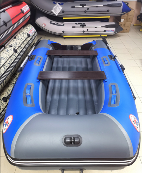 КОМПЛЕКТ Лодка MISHIMO PRO 350 + ЛОДОЧНЫЙ МОТОР MARLIN MP 9.9 (20) AMHS PRO в Магнитогорске