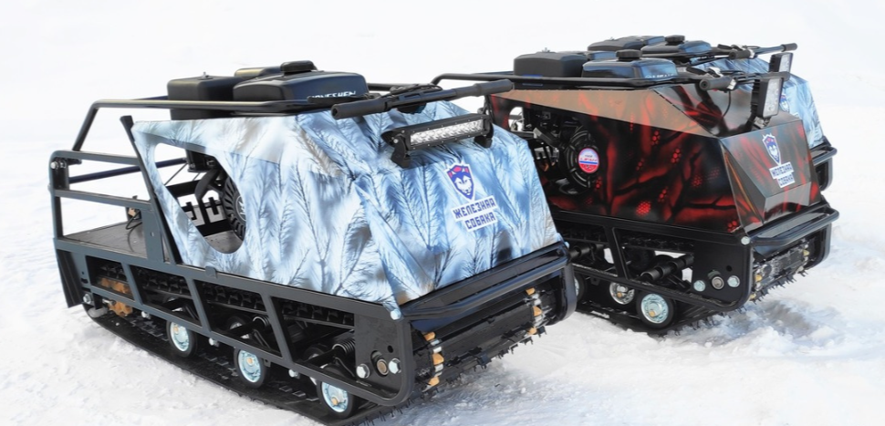 Мотобуксировщик Irondog (Железная собака) M500 9 Камуфляж Охотник в Магнитогорске