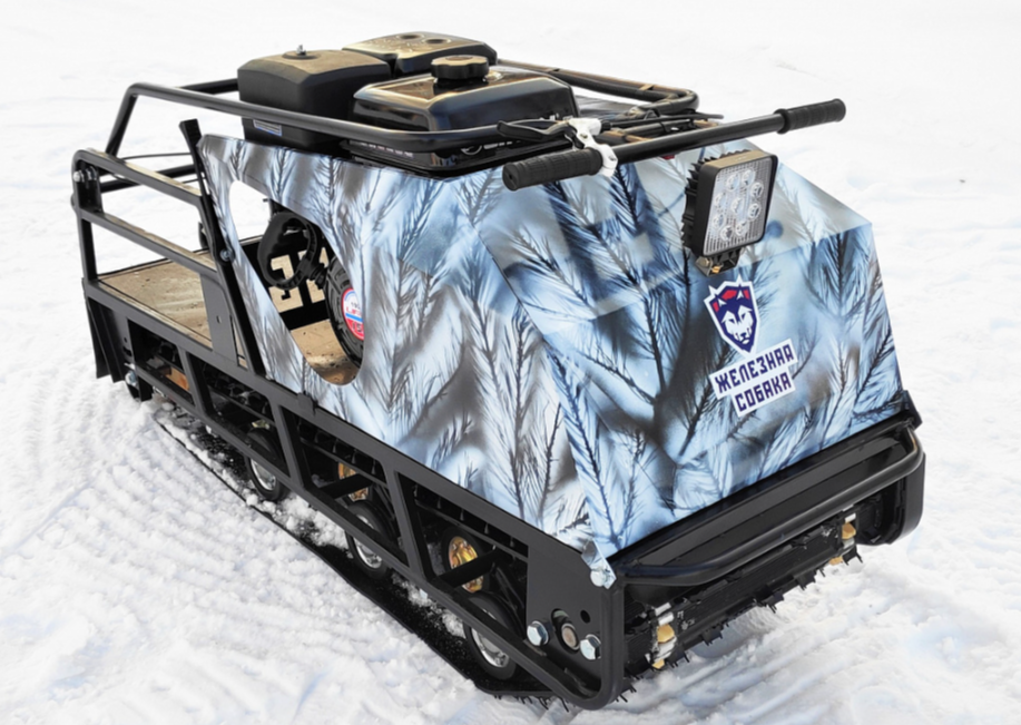 Мотобуксировщик Irondog (Железная собака) M500 9 Камуфляж Охотник в Магнитогорске