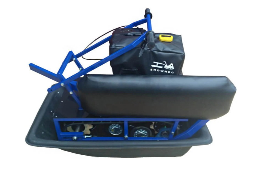 Мини-мотобуксировщик Альбатрос-М с фарой в Магнитогорске