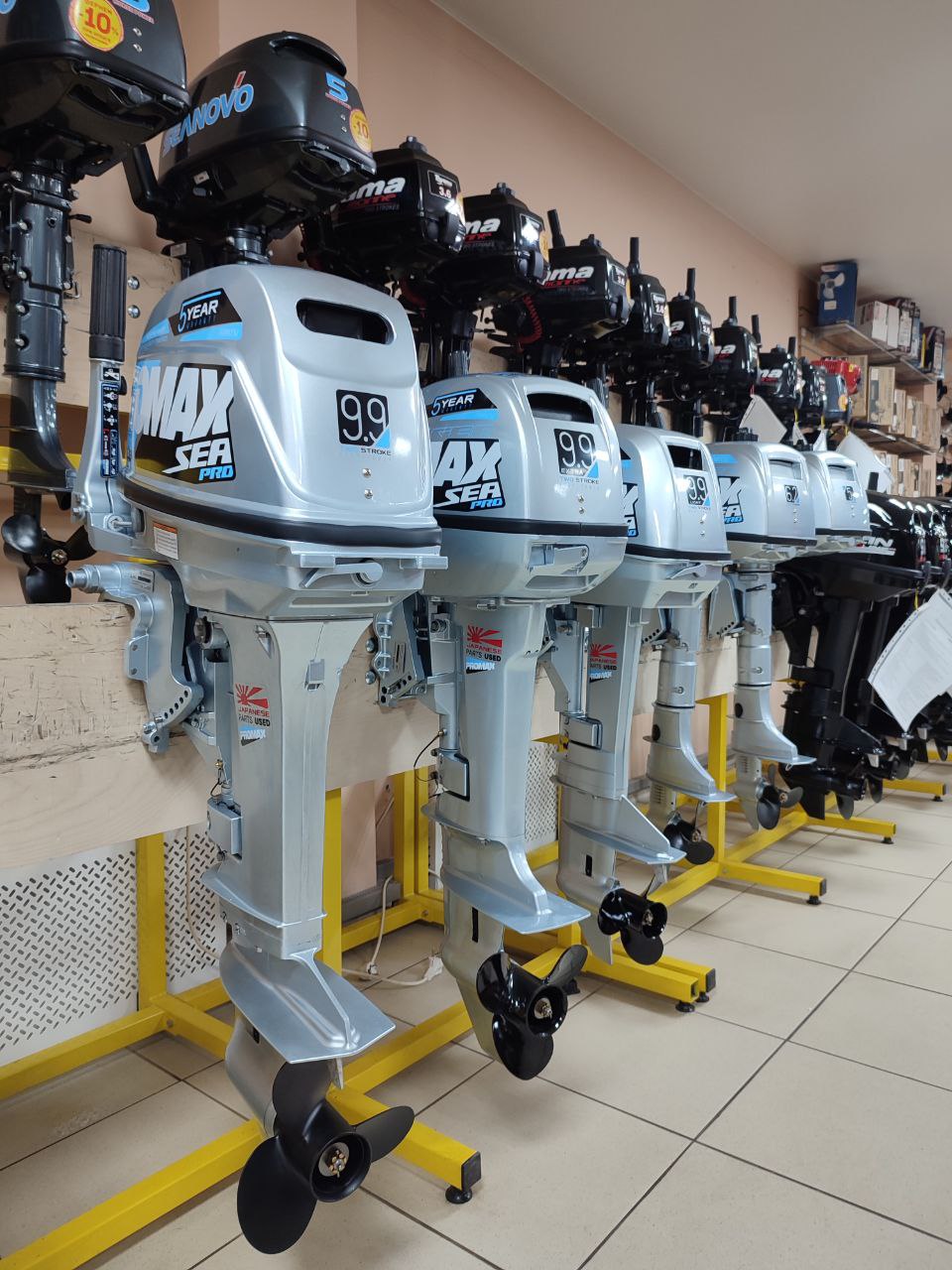 Лодочный мотор PROMAX SP5FHS (внешний бак 12 л) в Магнитогорске