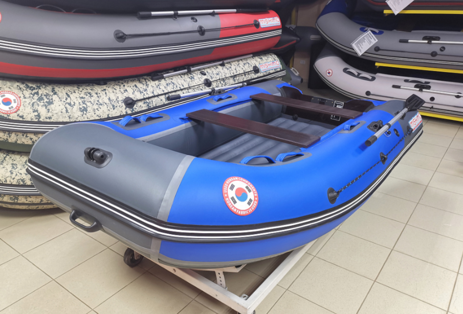 КОМПЛЕКТ Лодка MISHIMO PRO 350 + ЛОДОЧНЫЙ МОТОР MARLIN MP 9.9 (20) AMHS PRO в Магнитогорске