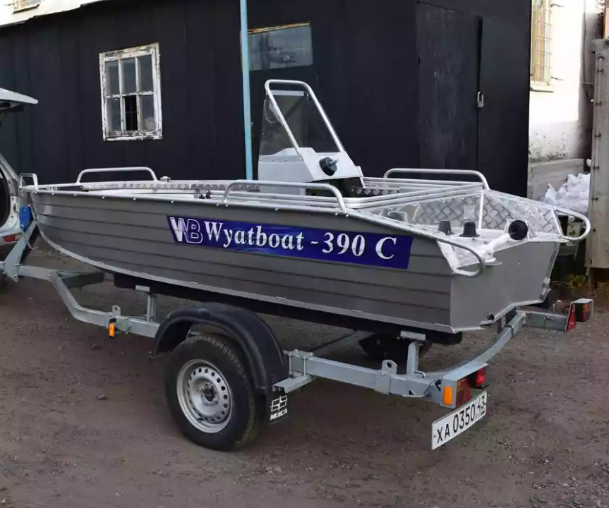 Алюминиевая лодка Wyatboat-390 C в Магнитогорске