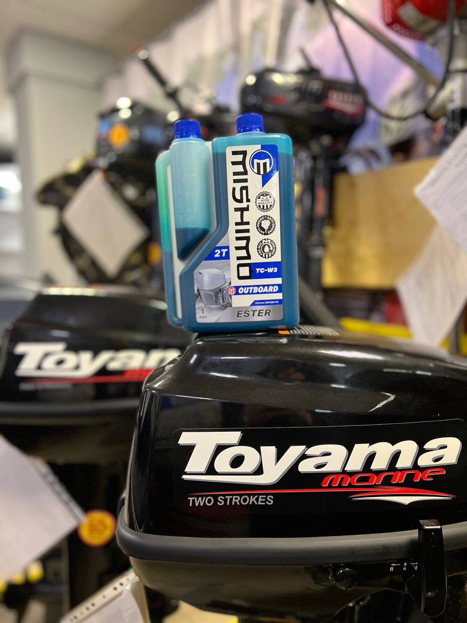 Масло MISHIMO 2T OUTBOARD (ESTER) полусинтетика 1 л в Магнитогорске