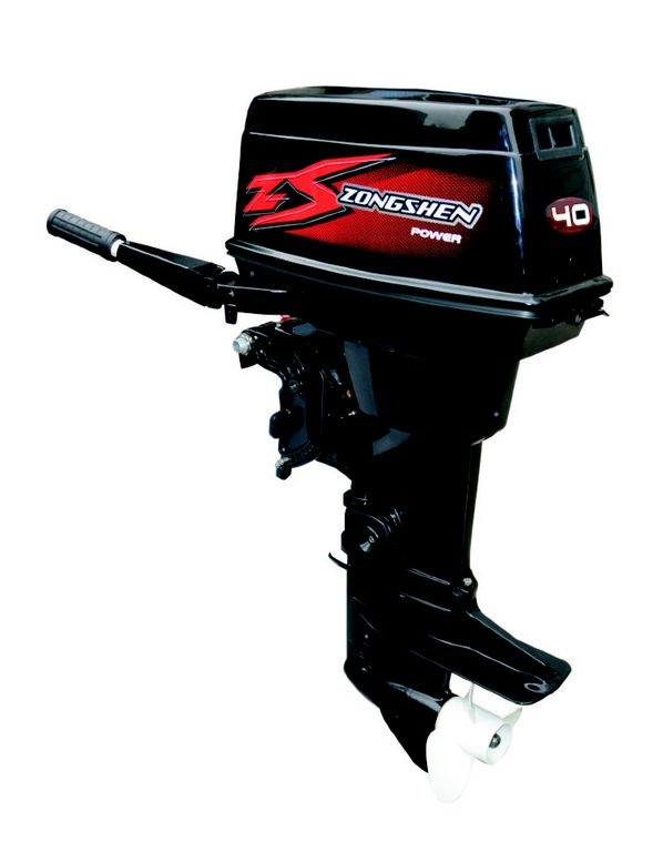 Лодочный мотор Zongshen T40 (+руль+пульт) в Магнитогорске