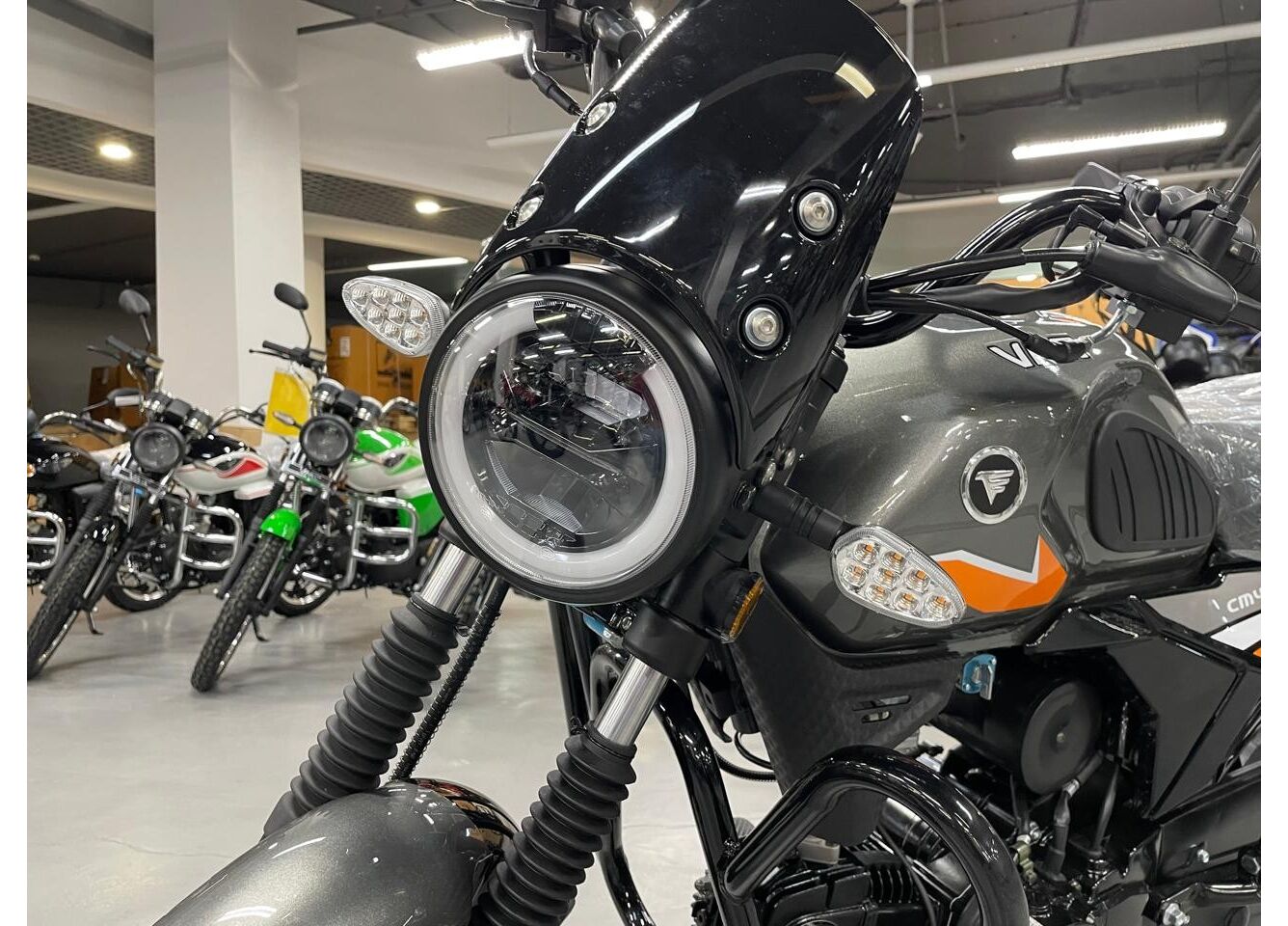 Мопед VMC NOVA 49сс (125сс) Led Full, дисковый тормоз, RKB RATO с баланс. валом, сигнализация в Магнитогорске