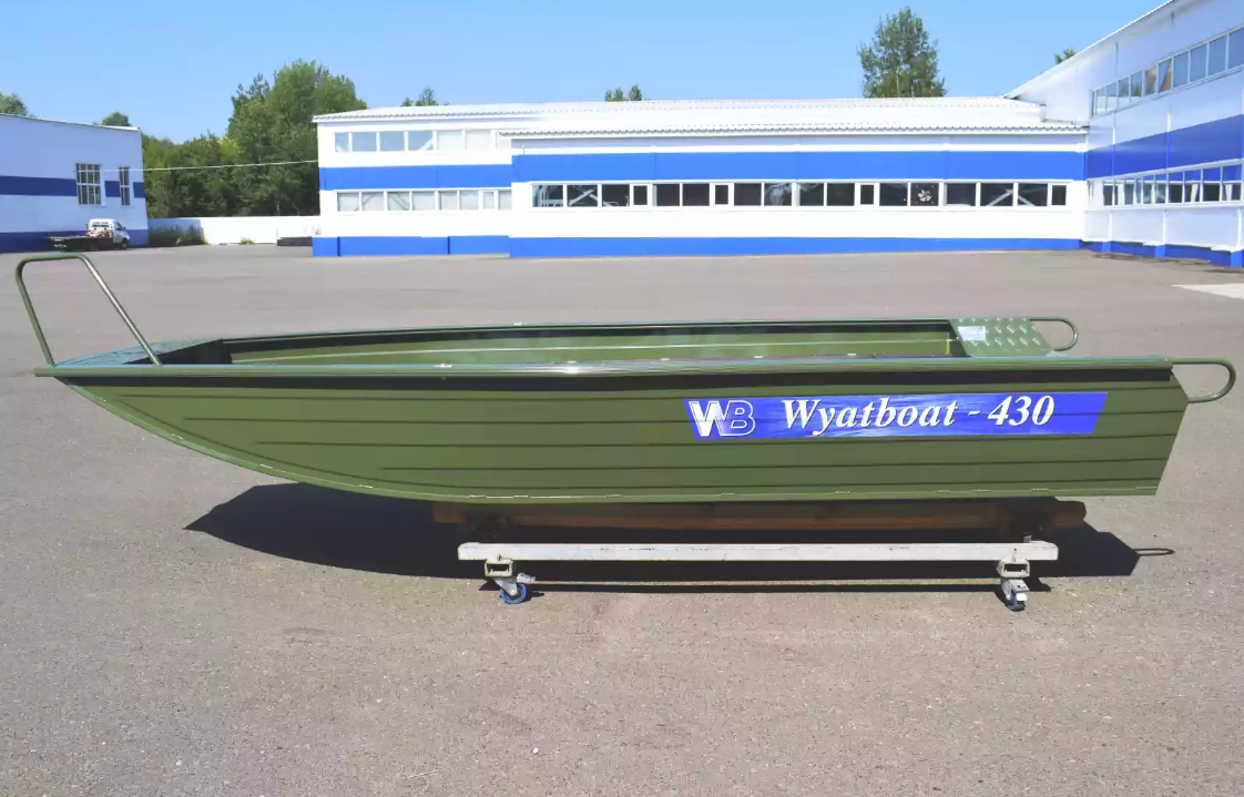 Алюминиевая лодка  Wyatboat-430 Master Fish в Магнитогорске