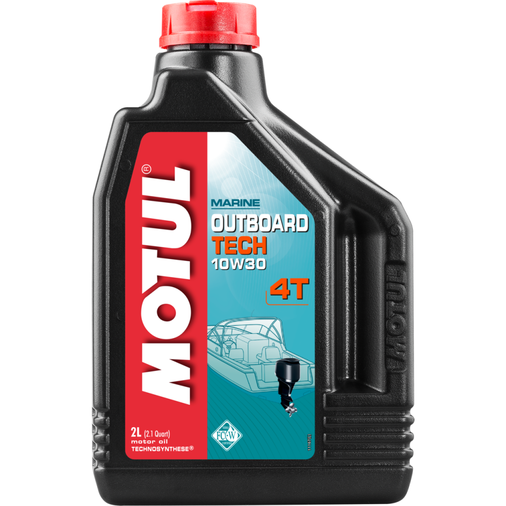 МОТОРНОЕ МАСЛО MOTUL OUTBOARD TECH 10W-30 4T 1 ЛИТР в Магнитогорске