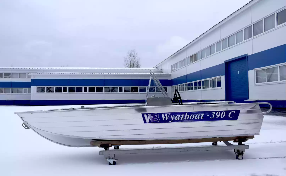 Алюминиевая лодка Wyatboat-390 C в Магнитогорске
