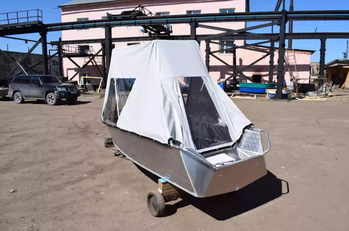 Алюминиевая лодка Wyatboat-390 У в Магнитогорске