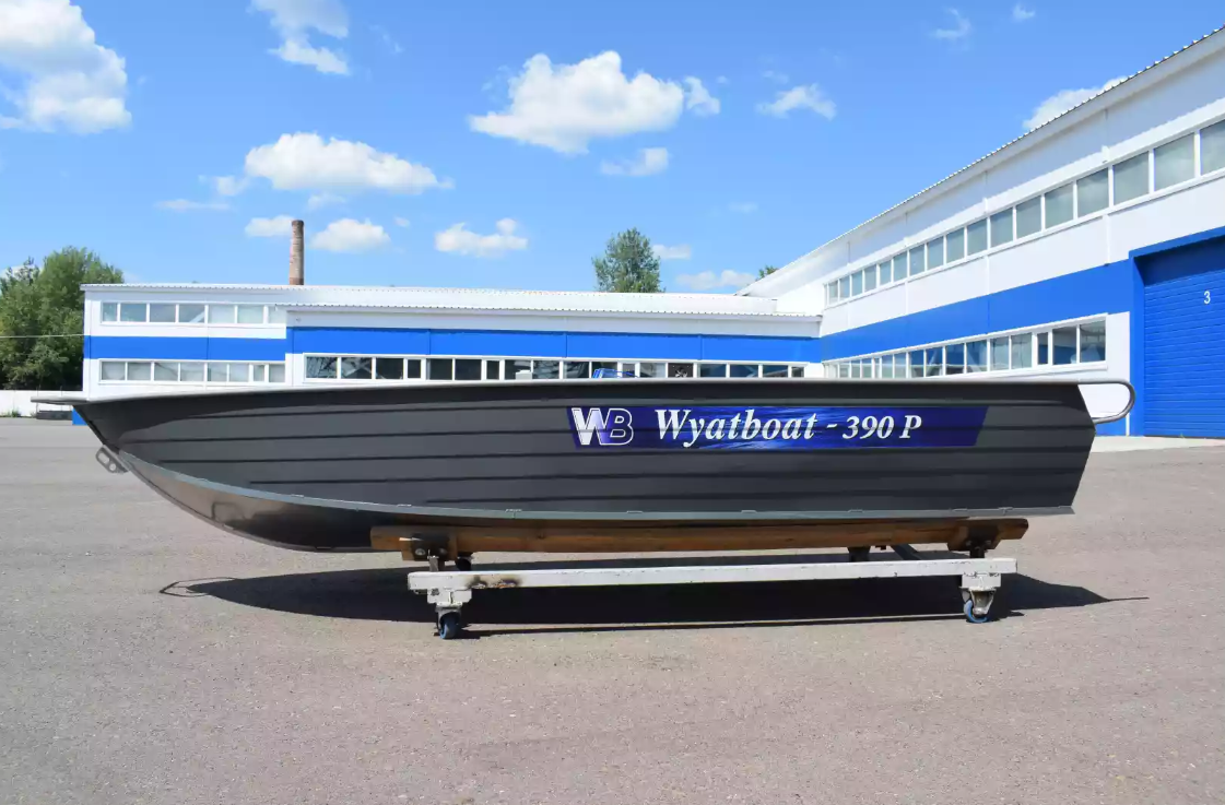 Алюминиевая лодка Wyatboat-390Р Fish в Магнитогорске