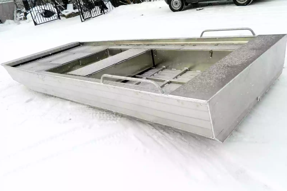 Алюминиевая лодка Wyatboat-390 Jonboat в Магнитогорске