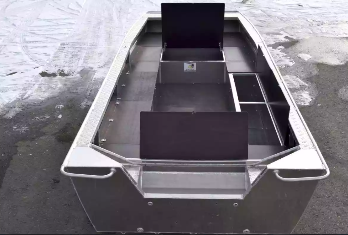 Алюминиевая лодка Wyatboat-490 Jonboat в Магнитогорске