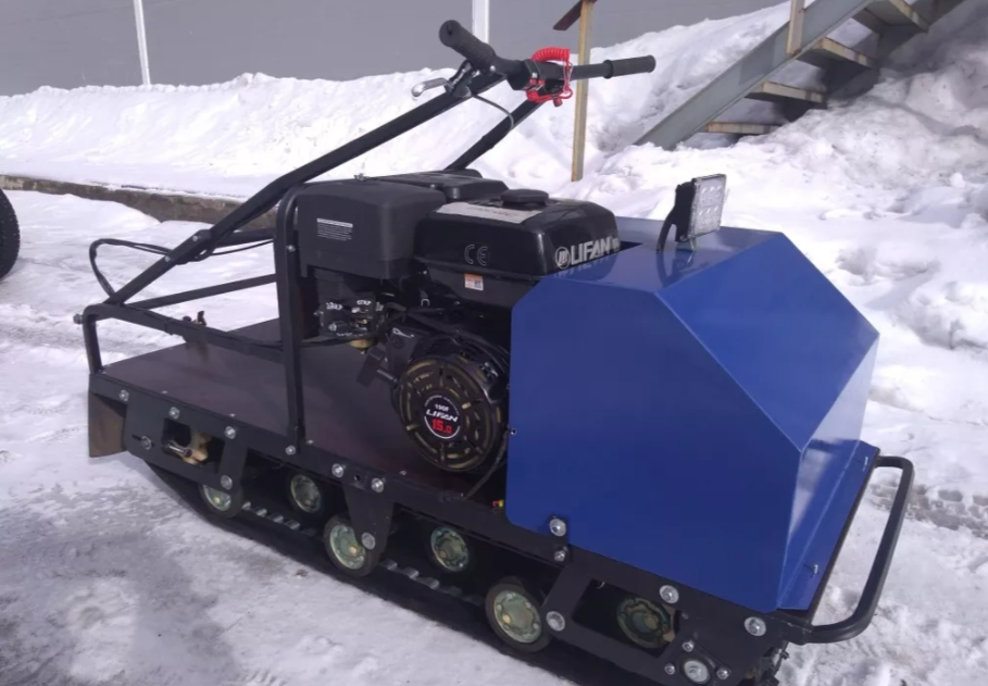 Мотобуксировщик AhtaR ЗИМА с реверсом (задний ход) в Магнитогорске