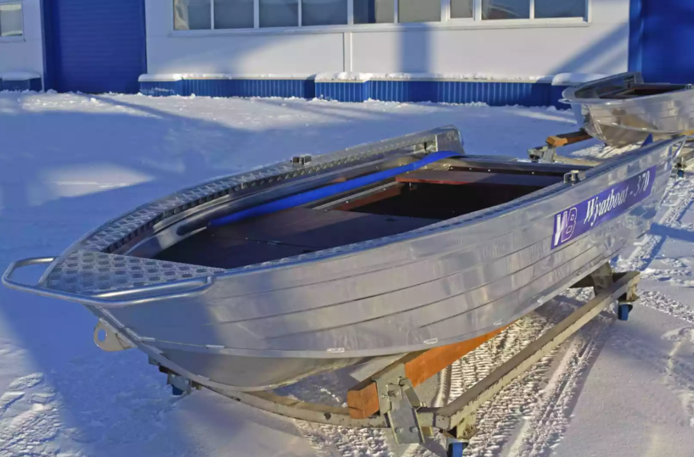 Алюминиевая лодка Wyatboat-370 Р FISH в Магнитогорске