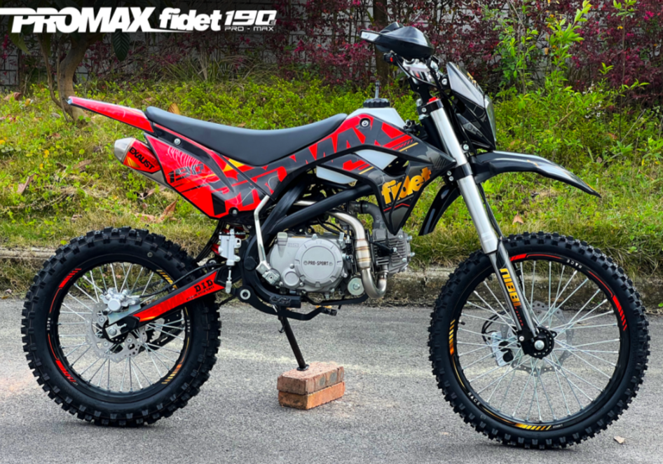 Мотоцикл (питбайк) PROMAX FIDET (ФАЙДЕТ) 190E MAX PRO LUX 19/16 в Магнитогорске
